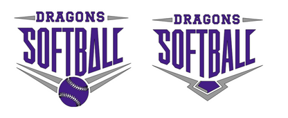 Dragons Softball Shirt | Team Spirit Tee | Purple Softball Fan Shirt | Game Day Shirt | Dragons Softball Apparel