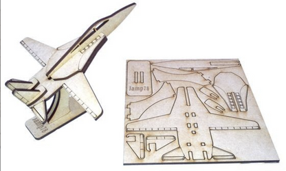 Transportation Build and Paint kit: DIY wooden Craft Decor Gift for kids
