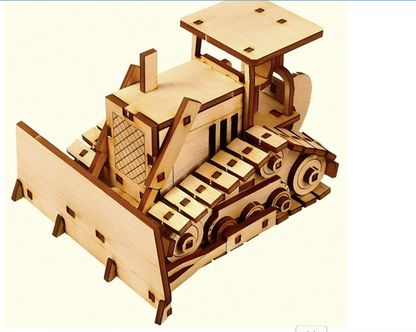 Transportation Build and Paint kit: DIY wooden Craft Decor Gift for kids