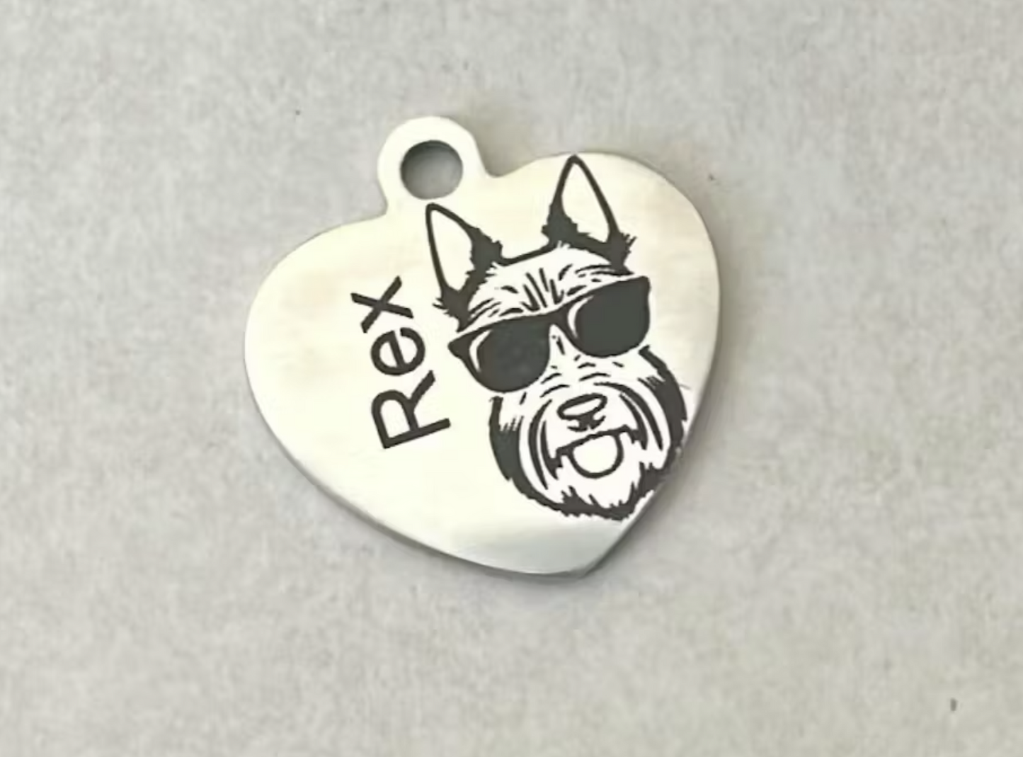 Personalized Stainless Steel Heart pendent