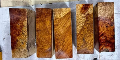 Build Your Own Exotic Wood Bundle - Choose Any 3 Blocks