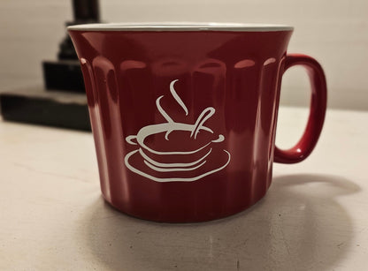 Soup Mug with Handles, I Think You're Souper, Ceramic Soup Bowl, 22 oz Bowl with Handles