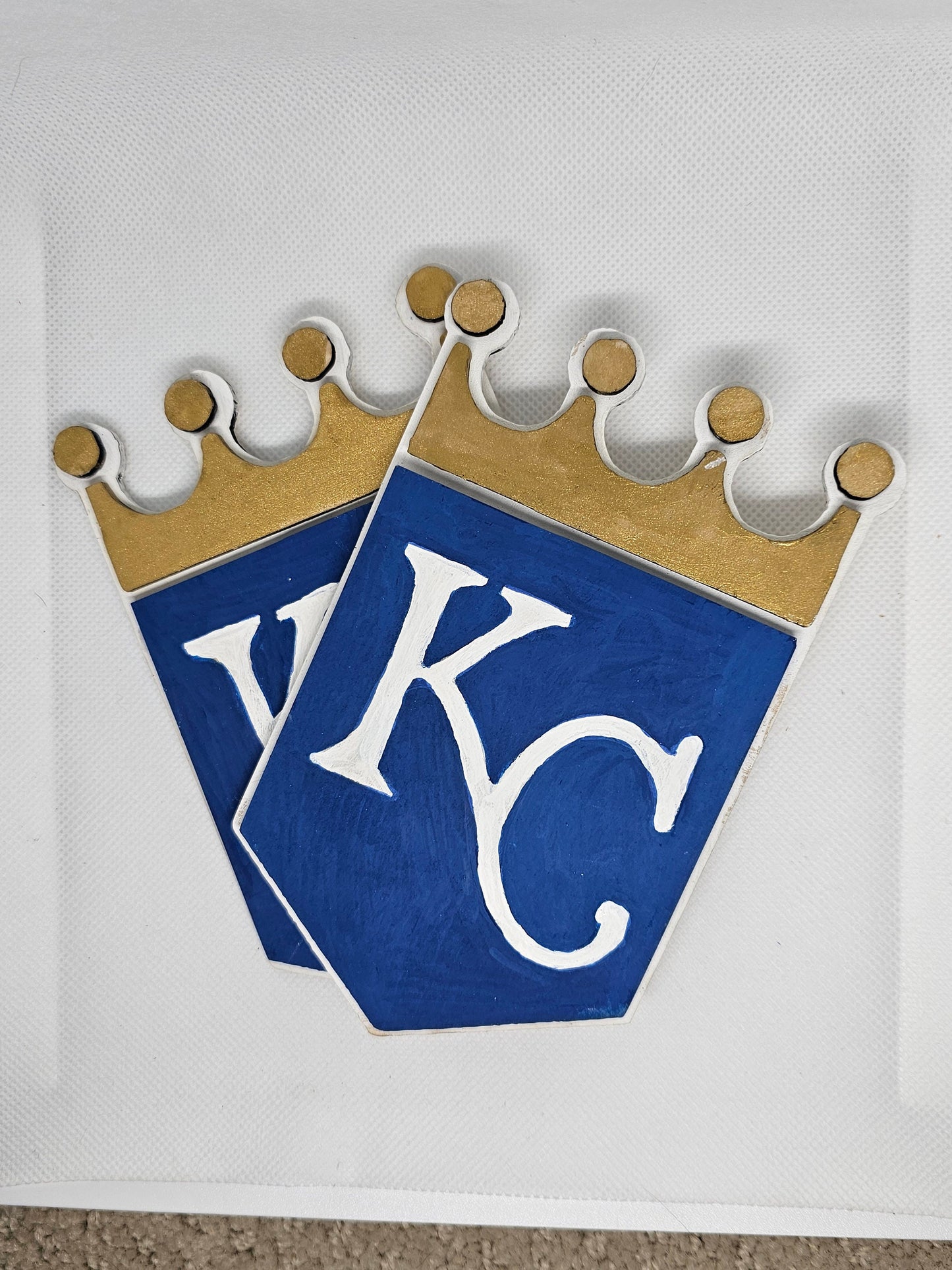 Custom Kansas City Royals House Number Sign Address Sign Wooden Porch Sign 8 inch by 18 inch