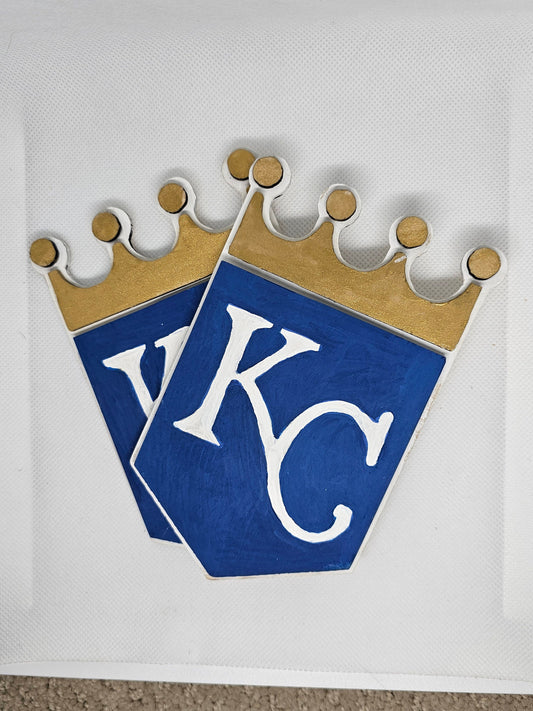 Custom Kansas City Royals House Number Sign Address Sign Wooden Porch Sign 8 inch by 18 inch