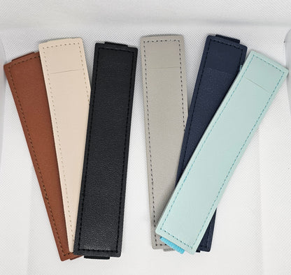Stylus Holder,  Pen Holder, Chic Personalized Faux Leather with elastic band to go around any ipad tablet, teacher gift, coworker gift