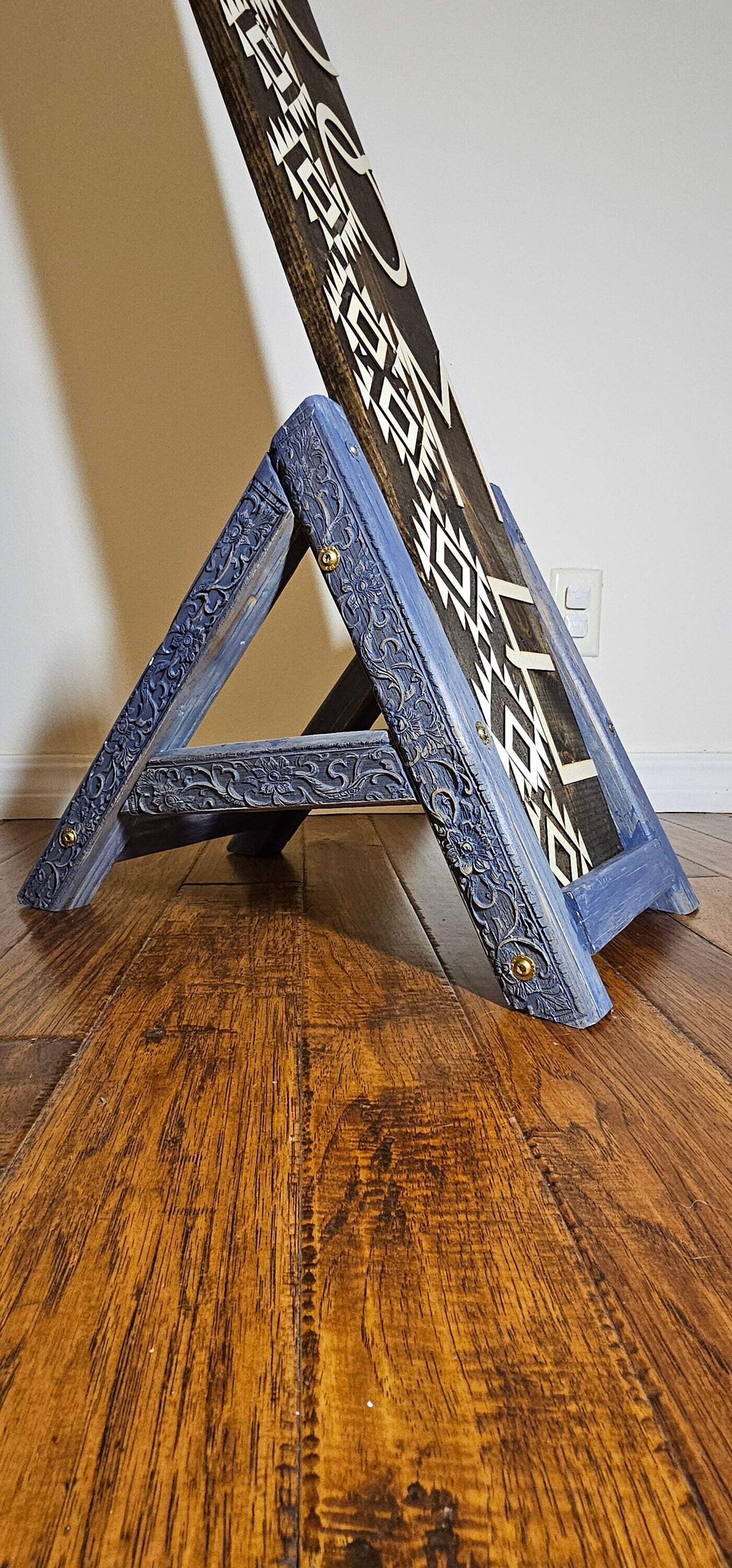 Premium Wood Stand, Sign stand, Porch Leaner stand, Welcome Sign stand, Sign holder, vertical sign stand, Built to Suit