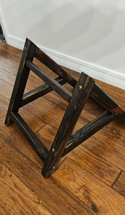 Premium Wood Stand, Sign stand, Porch Leaner stand, Welcome Sign stand, Sign holder, vertical sign stand, Built to Suit