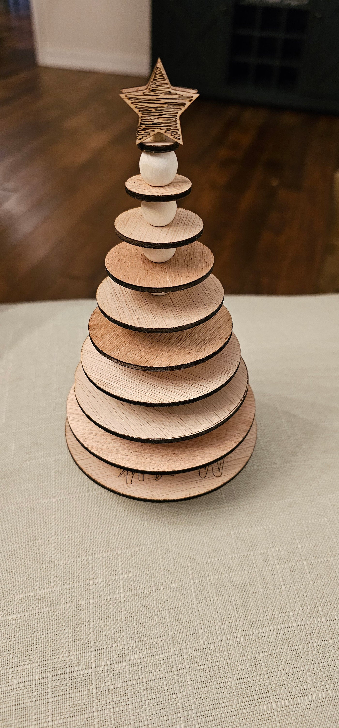 Christmas Decor,DIY Christmas Build your own Christmas Tree Kit, 6 inch wooden tree kit, make it your own, craft kit