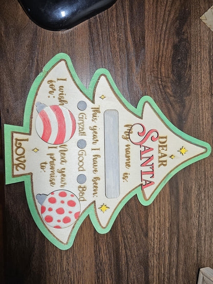 Custom Christmas Wish Sign, Christmas Wish Display, Christmas Wish Boards, Mix and Match, Christmas for kids