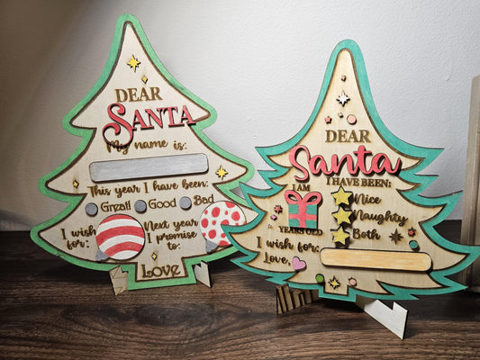 Custom Christmas Wish Sign, Christmas Wish
