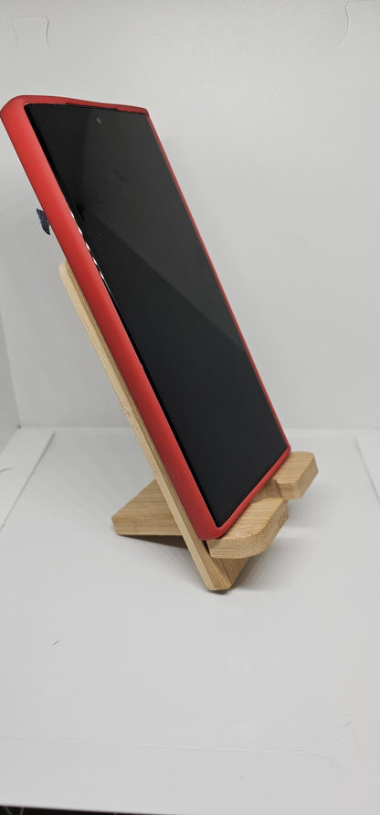 Phone Stand Your Logo or Monogram Engraved Into a bamboo, personalized gift, custom logo engravings, makes the perfect employee gif, gift