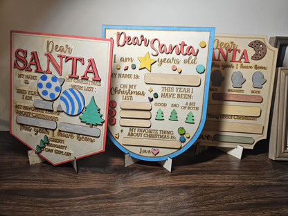 Custom Christmas Wish Sign, Christmas Wish Display, Christmas Wish Boards, Mix and Match, Christmas for kids