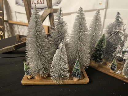 Bottle Brush Tree Table Centerpieces Build your own Centerpiece