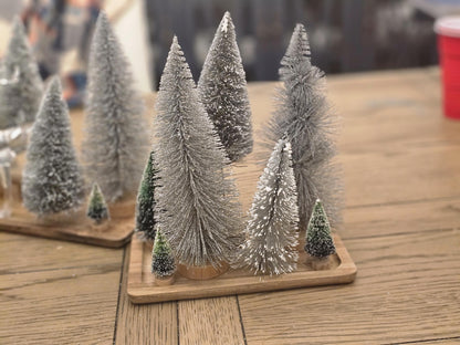 Bottle Brush Tree Table Centerpieces Build your own Centerpiece