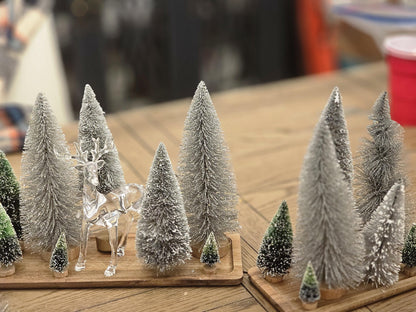 Bottle Brush Tree Table Centerpieces Build your own Centerpiece