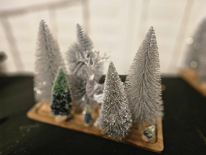 Bottle Brush Tree Table Centerpieces Build your own Centerpiece