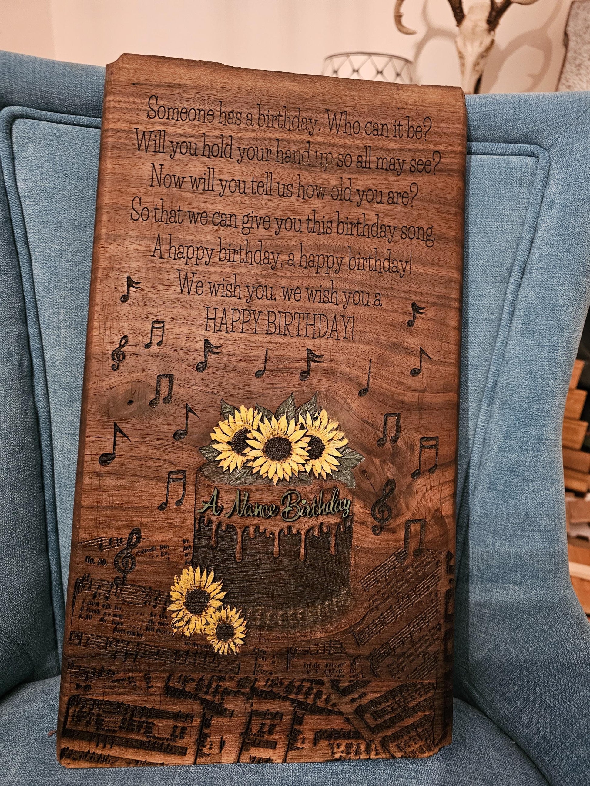 Custom Song Lyric Gift, Custom 3D Song Lyric Sign, Song Lyric Engraving, Song lyrics in 3D