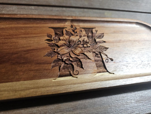 Personalized Decorative Tray Wooden Catchall Tray