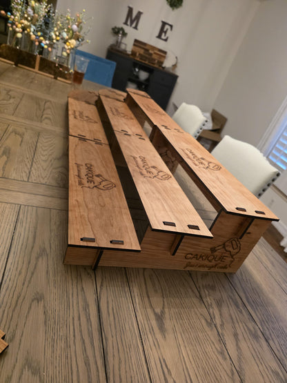 Display Shelves for Vendor Booth Display  Custom Wood Options & Styles Perfect for Market Setup or Home Decor