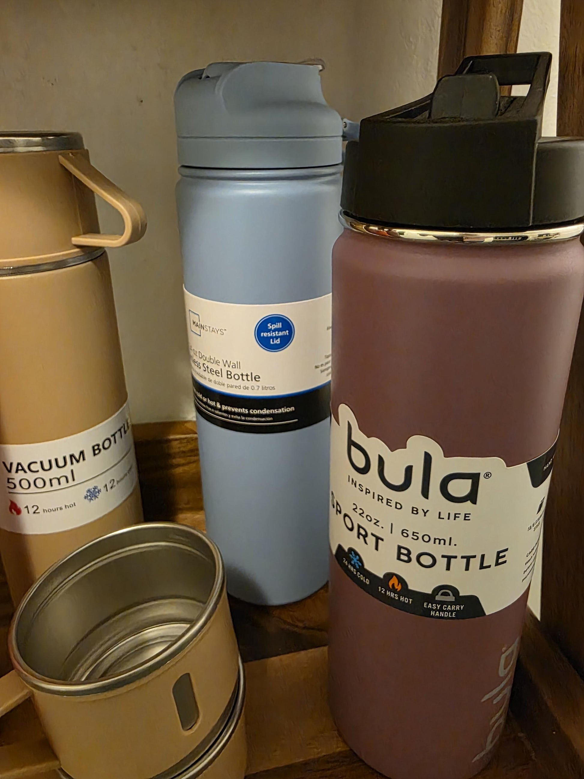 Personalized Stainless Steel Water Bottles with Handles - Insulated Tumblers - Custom Engraved Logo Cups for Travel & Outdoors