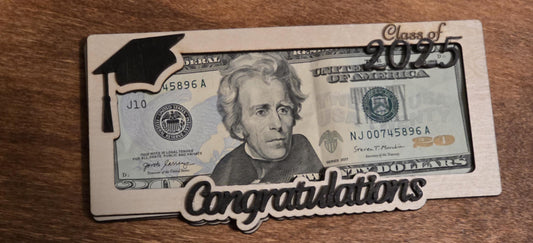 Graduation Money Holder Personalize with Graduates Name
