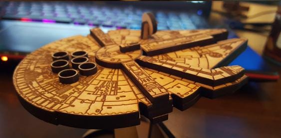 Star Wars Ornament Build Kit Star Wars Christmas Ornaments, X Wing,  Tie Fighter Kits with directions