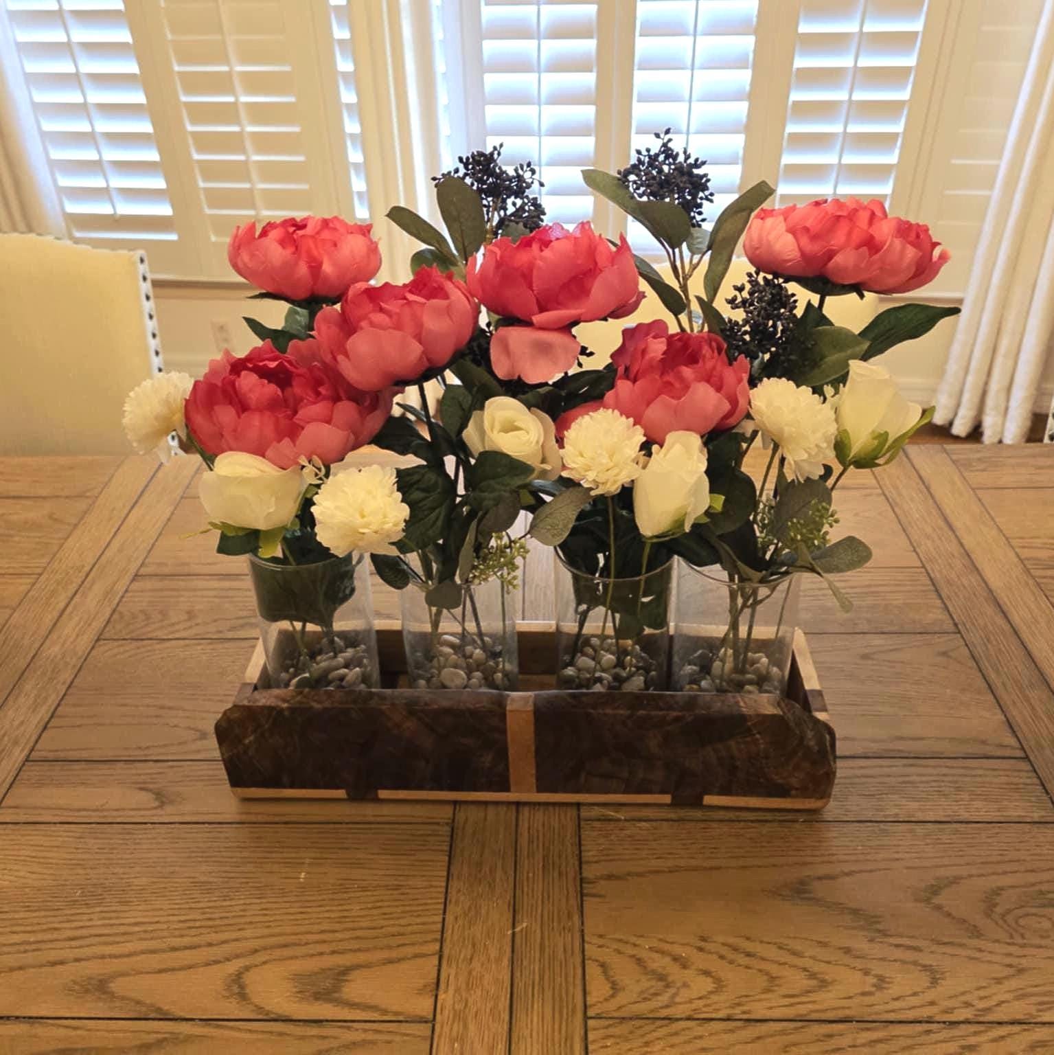 Floral Centerpieces Elegant Tabletop Spring Arrangements, Lasting Wedding Decor and Thoughtful Gifts