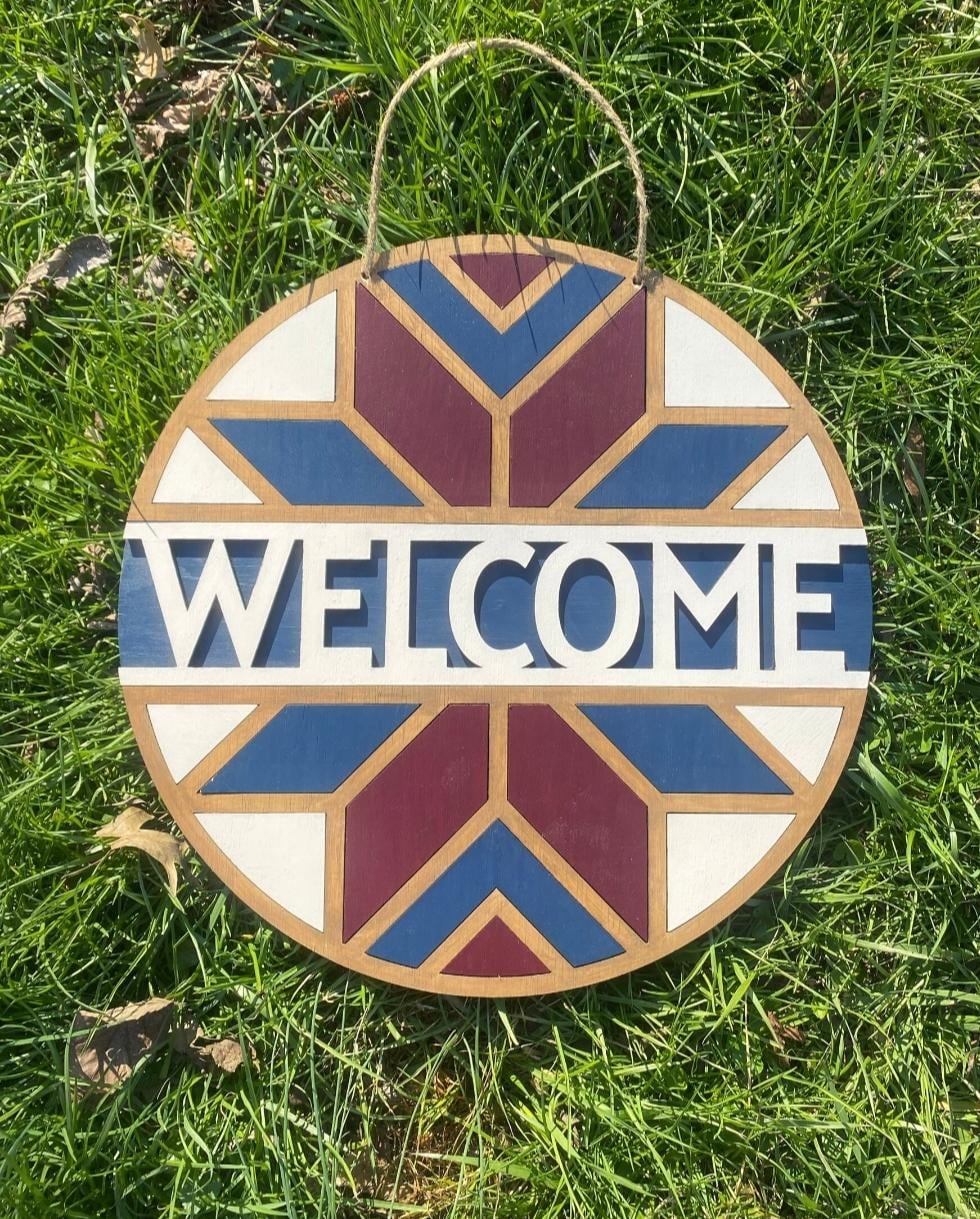 DIY Door Hanger Kit | Welcome Sign Craft Kit | 27 DESIGNS |