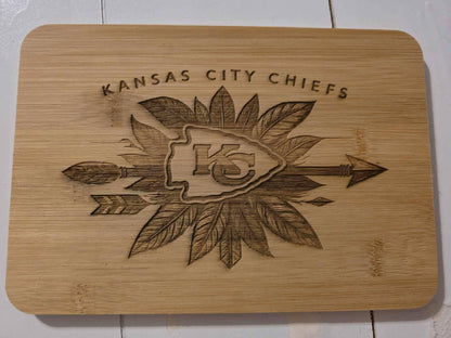 Personalized Cutting Board 14 Inch Large Reversible Cheese & Charcuterie Board 14x11 Inches Custom Engraved Serve Tray