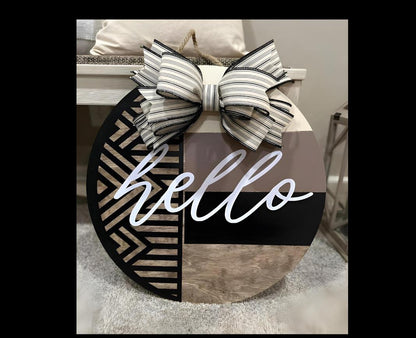 DIY Door Hanger Kit | Welcome Sign Craft Kit | 27 DESIGNS |