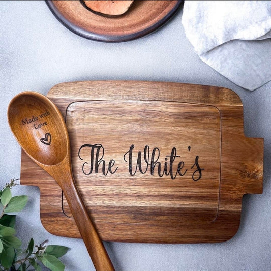 Personalized Acacia Wooden Spoons