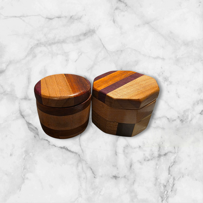 Handcrafted Wooden Ring Box Personalized Engagement Jewelry Box Rustic Wedding Photo Prop