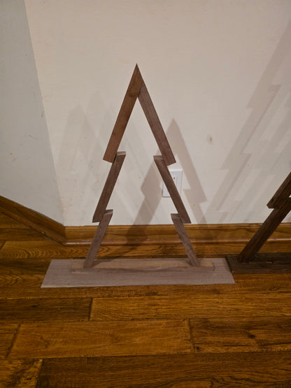 Collapsible Wooden Christmas Tree - Easy Assembly Holiday Decor