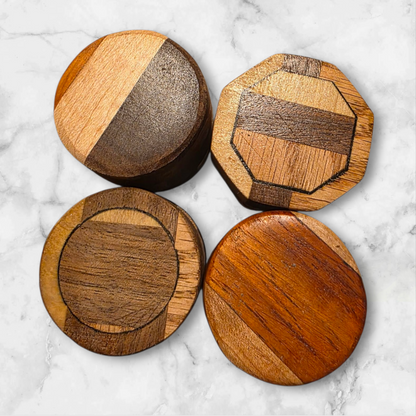 Handcrafted Wooden Ring Box Personalized Engagement Jewelry Box Rustic Wedding Photo Prop