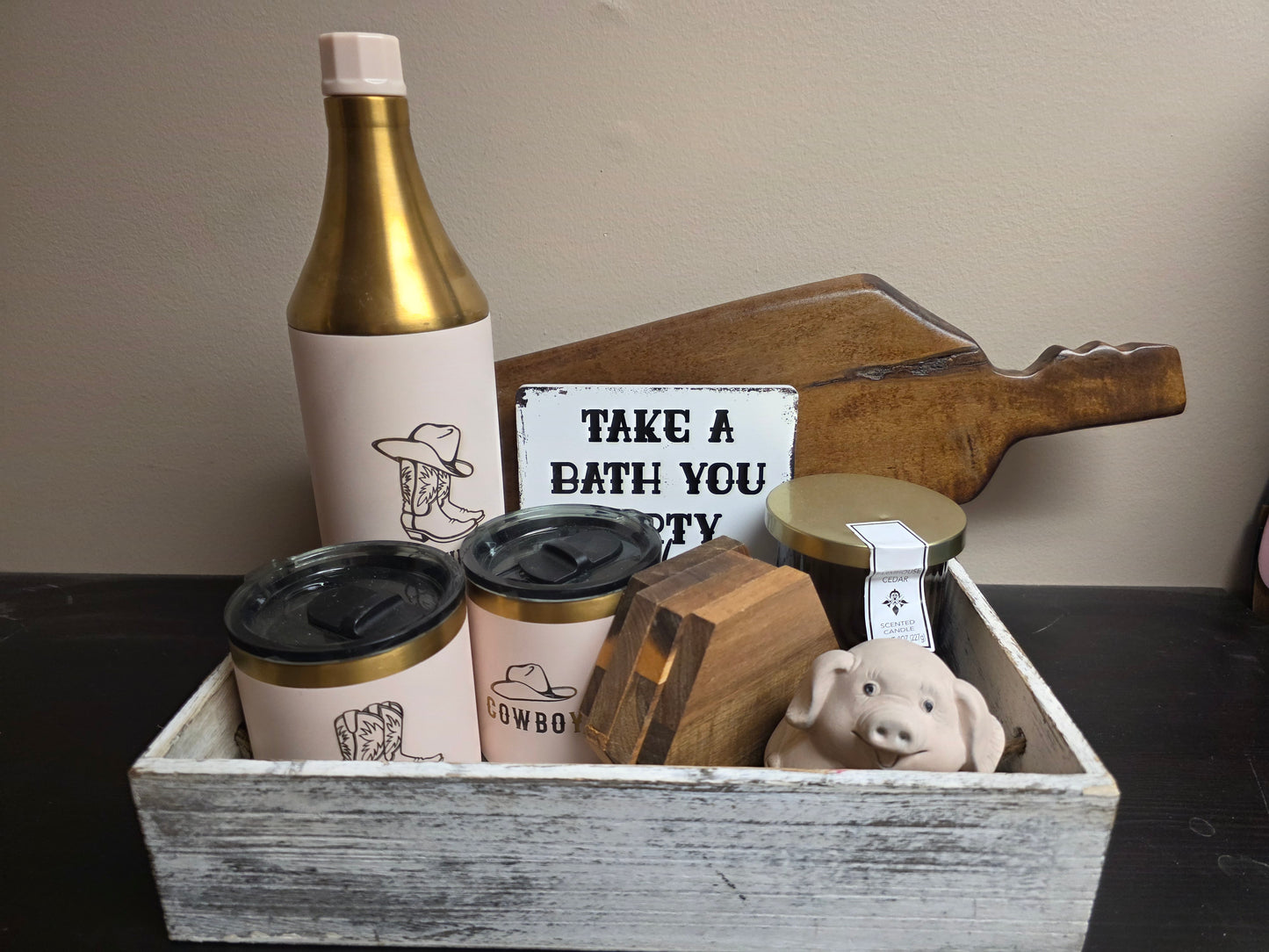 Fair Livestock Buyers Gift Baskets Farm Themed Gift