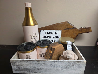 Fair Livestock Buyers Gift Baskets Farm Themed Gift