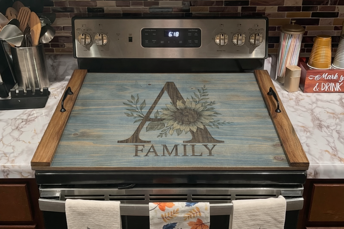 Stovetop Cover - Sink Cover - Noodle Board