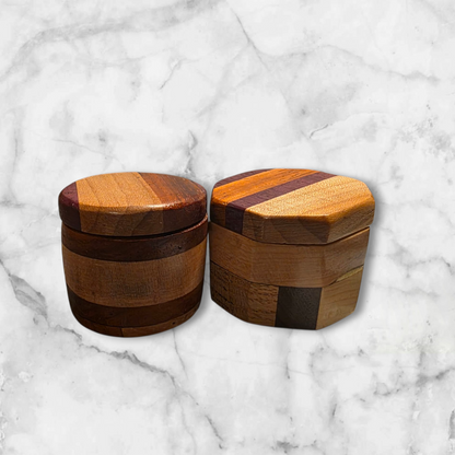 Handcrafted Wooden Ring Box Personalized Engagement Jewelry Box Rustic Wedding Photo Prop